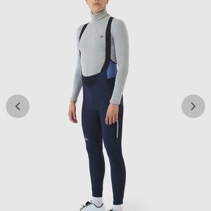 CAFÉ DU CYCLISTE Rosie Men's Brushed Bib Tights NWT Medium